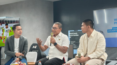 Ketua Badan Tim Nasional (BTN) Sumardji dalam  acara Water Break PSSI Pers, 3 Juli 2026