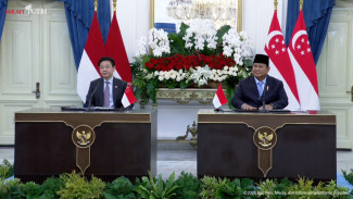 Prabowo di Depan PM Singapura: Kalau Ada Salah Paham, Kita Selesaikan Secara Terbuka