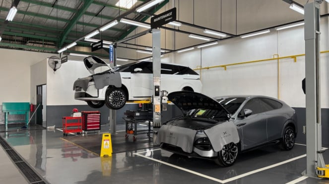 Servis mobil Xpeng