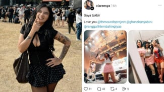 Viral! Berpose 'Gaya Takbir' Sambil Berpakaian Seksi, Unggahan Penyanyi Ini Banjir Kecaman Netizen