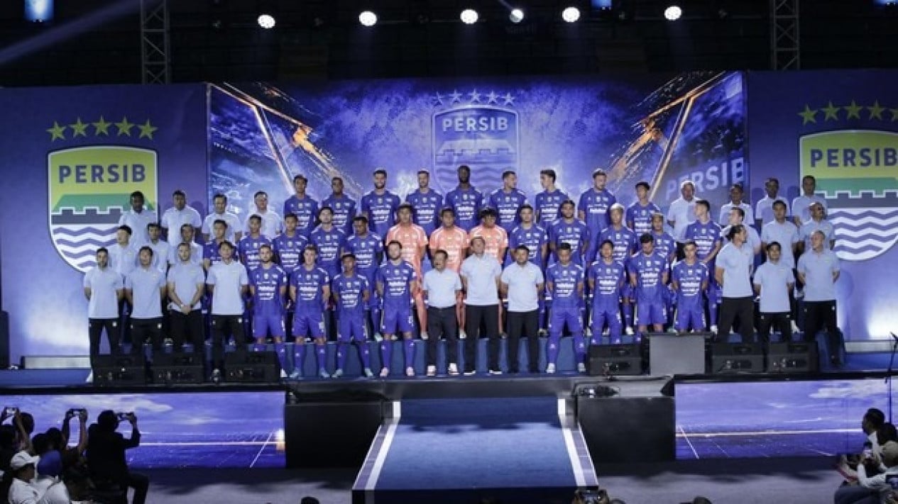 Persib Resmi Perkenalkan 32 Pemain Beserta Nomor Punggung untuk Musim 2026/2027