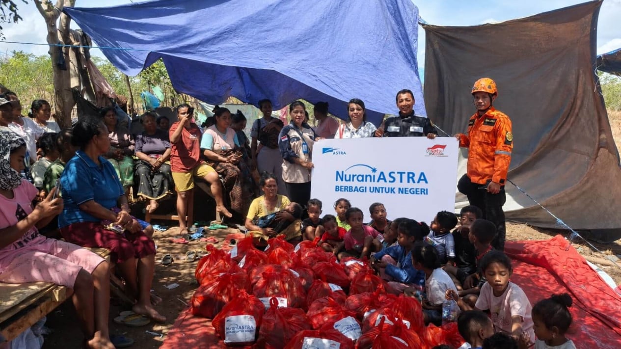 Astra International Bangun 7 Posko Bantuan Masyarakat Terdampak Gempa Bumi NTT