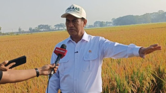 Pertanian Modern Bisa Bikin Produksi Naik Dua Kali Lipat, Mentan Amran Kasih Buktinya