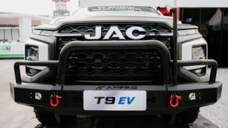 JAC Bawa Mobil Listrik 4x4 ke Tambang, Ada Fitur Baru untuk Lawan Medan Berat