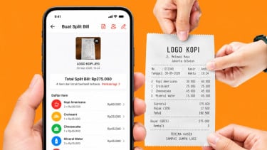 Fitur split bill